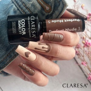 CLARESA LAKIER HYBRYDOWY PERFECT NUDE 3 5 g