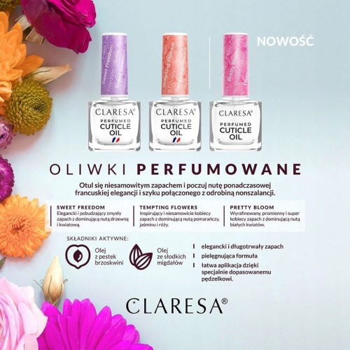 CLARESA OLIWKA PERFUMOWANA PRETTY BLOOM 5ML