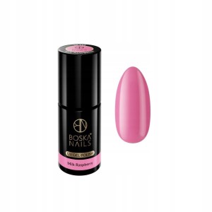 Lakier Hybrydowy Pastelowy Róż Milk Raspberry no 456 Boska Nails 6 ml