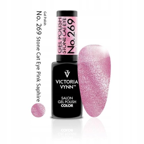Lakier hybrydowy Victoria Vynn 8 ml Cat Eye Pink Sapphire 269