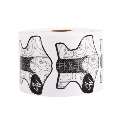 Szablony formy do przedłużania paznokci salonowe do żelu akrylożelu 500 szt