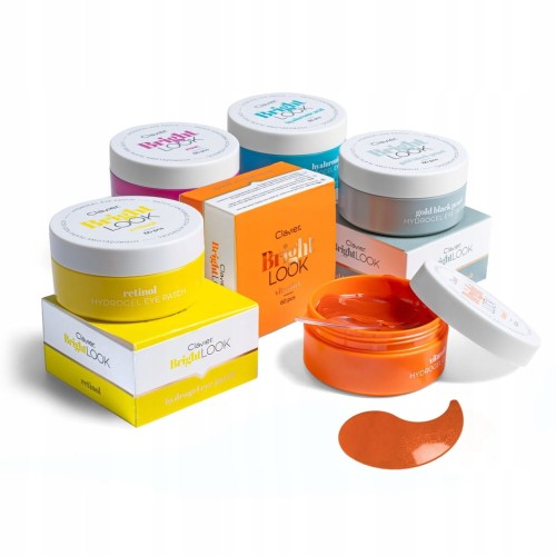 Płatki Żelowe Pod Oczy Witamina C 60 Sztuk Bright Look