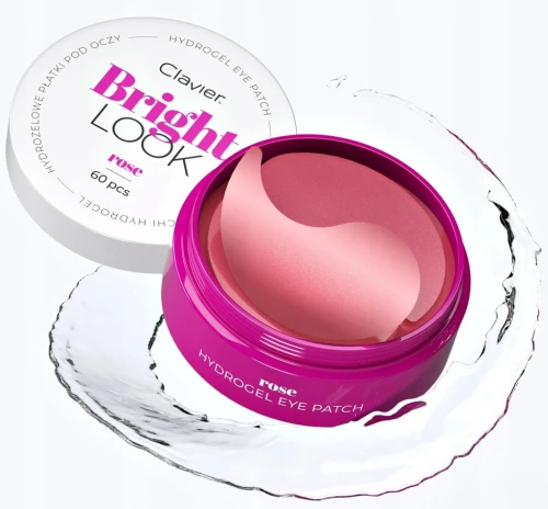 Płatki Żelowe Pod Oczy Rose 60 Sztuk Bright Look