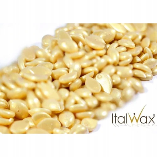 ITALWAX WOSK TWARDY W DROPSACH DO DEPILACJI BIAŁA CZEKOLADA 1KG