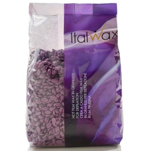 ItalWax Depilacja wosk twardy Plum Śliwka 1kg 1000g