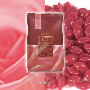 ItalWax Wosk Twardy w Granulkach 500 g - Róża