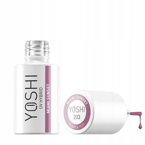 Lakier hybrydowy 203 Yoshi Miami Sunset 6 ml