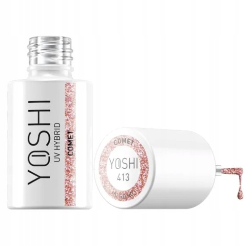 Lakier hybrydowy 413 Yoshi Comet 6 ml