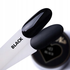 Molly Nails Pro Art nr. 13 black pasta do zdobień czarna 5g