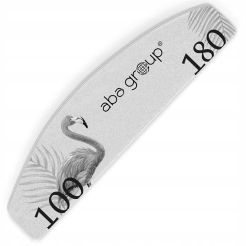 Polerka do rąk Aba Group 100/180 półksiężyc (łódka) szara
