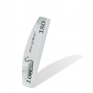 Polerka do rąk Aba Group 100/180 półksiężyc (łódka) szara