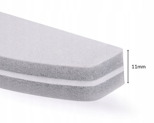 Polerka do rąk Aba Group 100/180 półksiężyc (łódka) szara