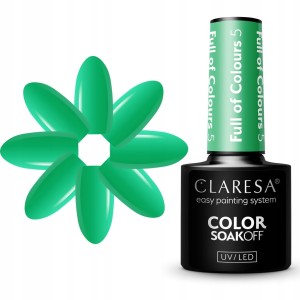 CLARESA LAKIER HYBRYDOWY FULL OF COLOURS 5 5 g