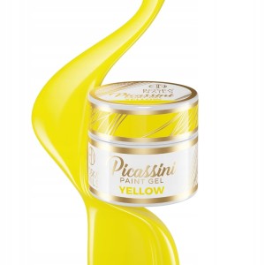 Picassini Paint Gel Yellow Boska Nails 5 ml / żółty paint żel