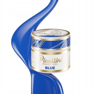 Boska Nails Żel Do Zdobień Paznokci Paint Gel Picassini 5ml Blue Niebieski