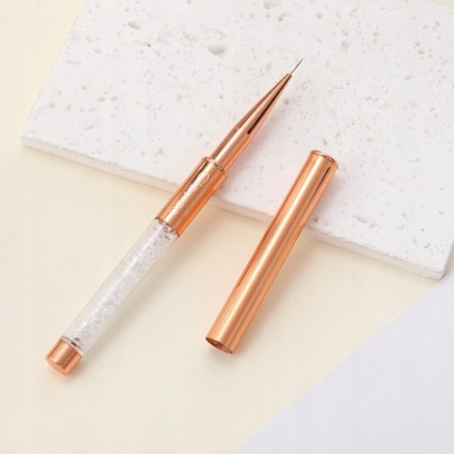 Pędzelek Do Zdobień Paznokci Clavier Cienki Precyzyjny 10 mm