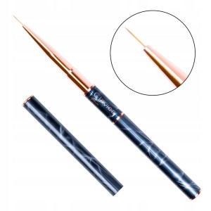 PĘDZEL DWUSTRONNY DO ZDOBIEŃ ŻELU CLAVIER 1szt marble