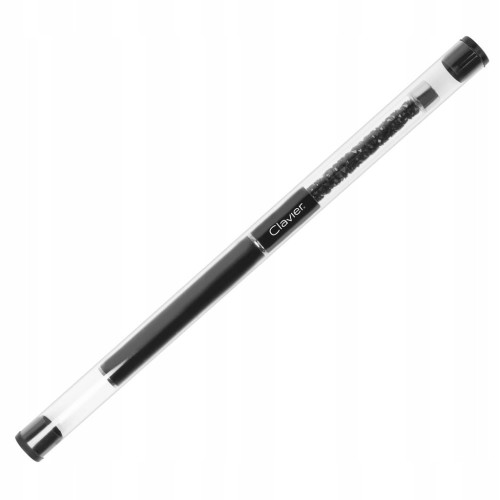 Pędzelek do żelu z cyrkoniami Clavier 6 czarny