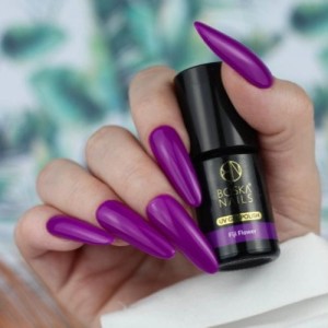 Boska Nails Lakier Hybrydowy do paznokci fioletowy No 424 Fiji Flower