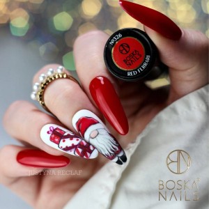 Lakier Hybrydowy Boska Nails No 326 red ferry