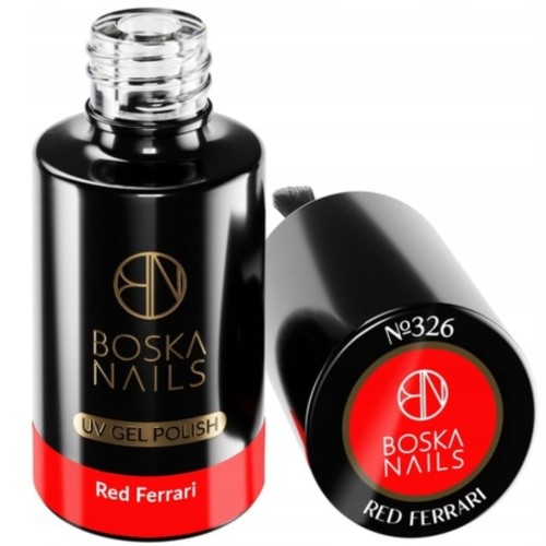 Lakier Hybrydowy Boska Nails No 326 red ferry