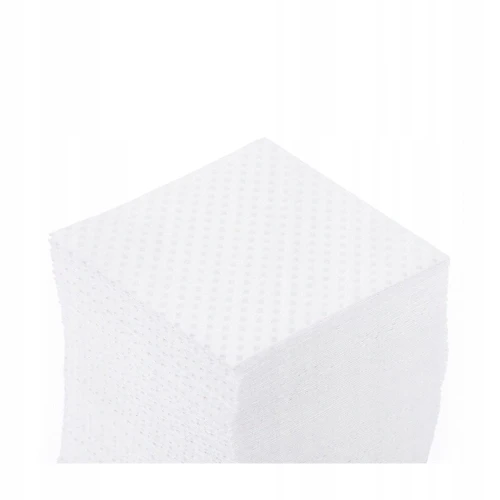 Perforowane waciki bezpyłowe do paznokci 5x5 cm 500 szt