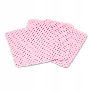 Clavier WACIKI BEZPYŁOWE PERFOROWANE płatki kosmetyczne w pojemniku 200 szt