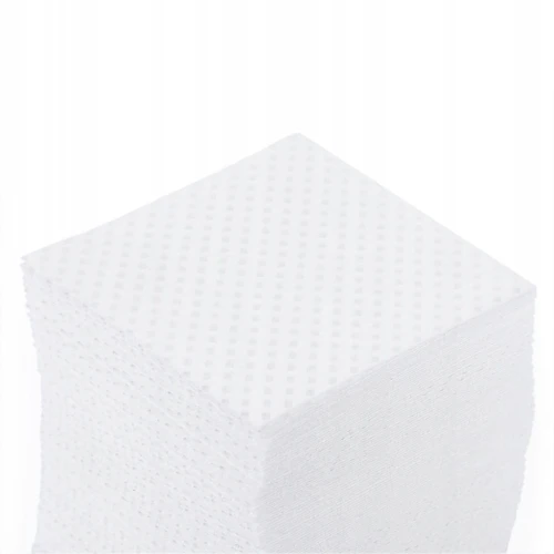 Aba Group Waciki bezpyłowe perforowane do paznokci białe bawełniane 500 szt