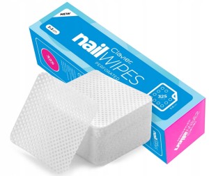 Waciki Clavier Nail Wipes 1 warstw bezpyłowe 325 szt.