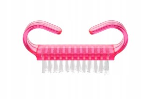 SZCZOTECZKA DO PAZNOKCI, MAŁA - RÓŻOWA zestaw 10szt