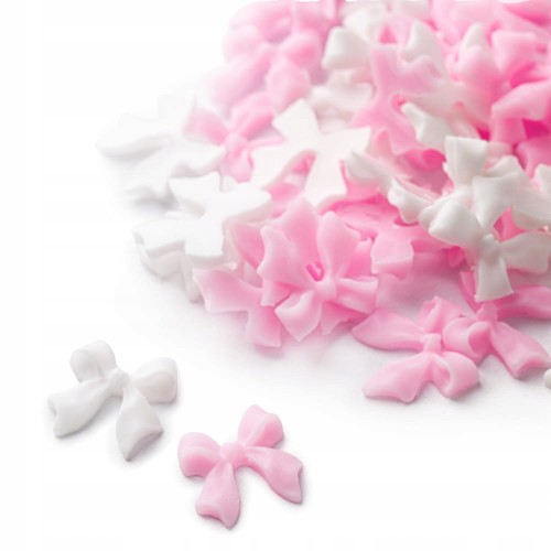 Ozdoby kokardki 3D MollyLac 50 szt