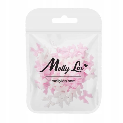 Ozdoby kokardki 3D MollyLac 50 szt