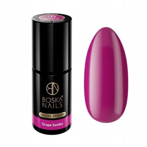 Boska Nails lakier hybrydowy Summer Time Grape Samba nr 472 6 ml