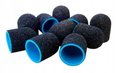 Kapturki ścierne do pedicure Aba Group 13 mm gradacja 120 10 szt.