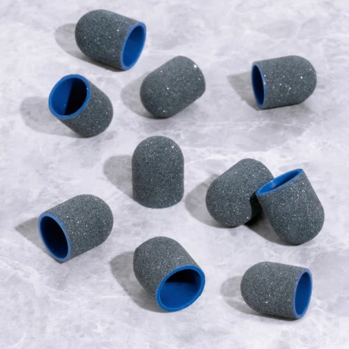 Kapturki ścierne do pedicure Aba Group 13 mm gradacja 120 10 szt.