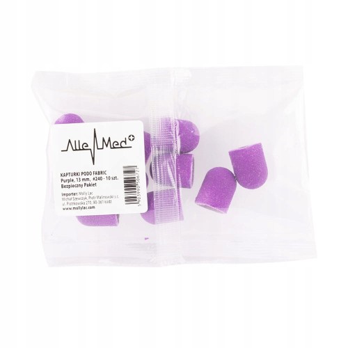 KAPTURKI PEDICURE 13MM 240 10 SZT FABRIC PODO