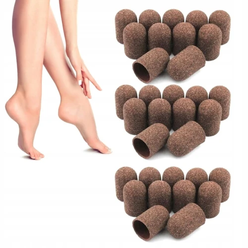 Kapturki do pedicure 13 mm gradacja 240 10 szt