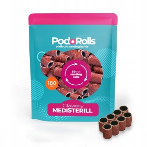 Kapturki Nakładki Ścierne Na Frezy #180 - 50 SZT