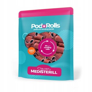 Kapturki Nakładki Ścierne Na Frezy #180 - 50 SZT