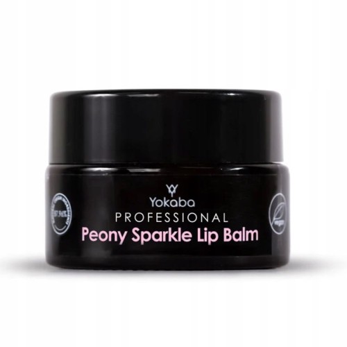 Yokaba Wegański Balsam Do Ust Peony Sparkle 15ml