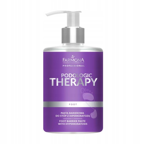 PASTA PODOLOGICZNA BARIEROWA DO STÓP Z HIPERKERATOZĄ FARMONA 300 ML