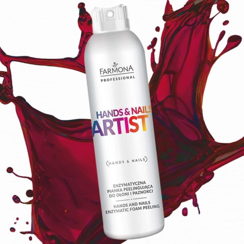 FARMONA HANDS & NAILS ARTIST PIANKA PEELINGUJĄCA DO DŁONI I PAZNOKCI 150ML