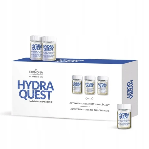Farmona HYDRA QUEST Aktywny koncentrat nawilżający 10 x 5 ml
