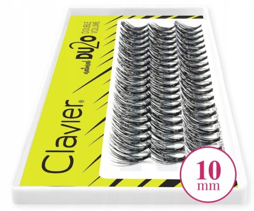 Clavier DU2O Double Volume kępki rzęs 10mm