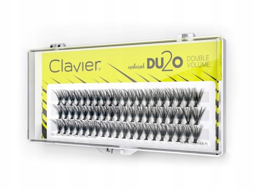 Clavier DU2O Double Volume kępki rzęs 10mm