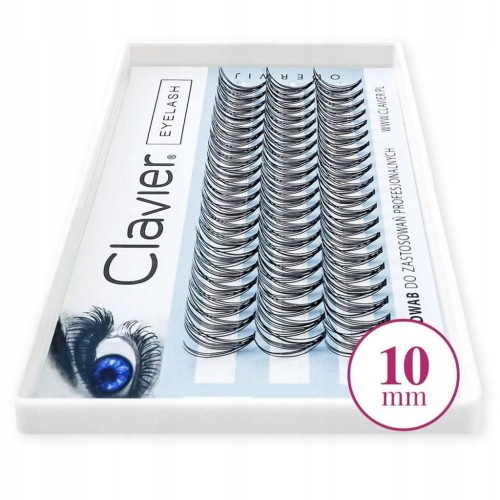 Clavier Eyelash Kępki Rzęs Classic 10mm