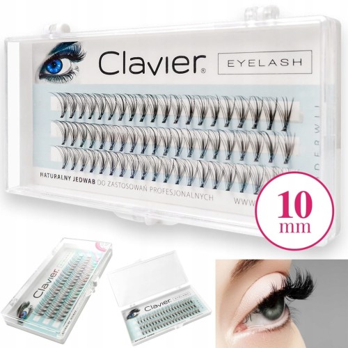 Clavier Eyelash Kępki Rzęs Classic 10mm