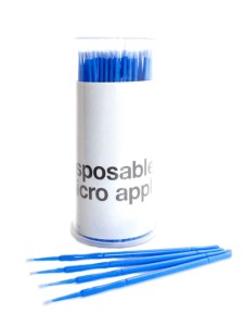 Aplikatory Bezwłókienkowe do rzęs 100 Szt. - 2,5mm