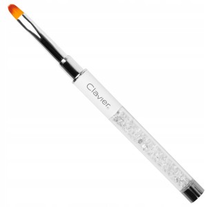 Pędzelek Do Żelu z Cyrkoniami #4 KRYSZTAŁKI