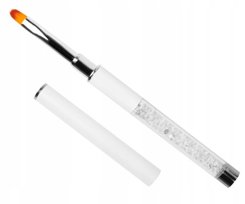 Pędzelek Do Żelu z Cyrkoniami #4 KRYSZTAŁKI